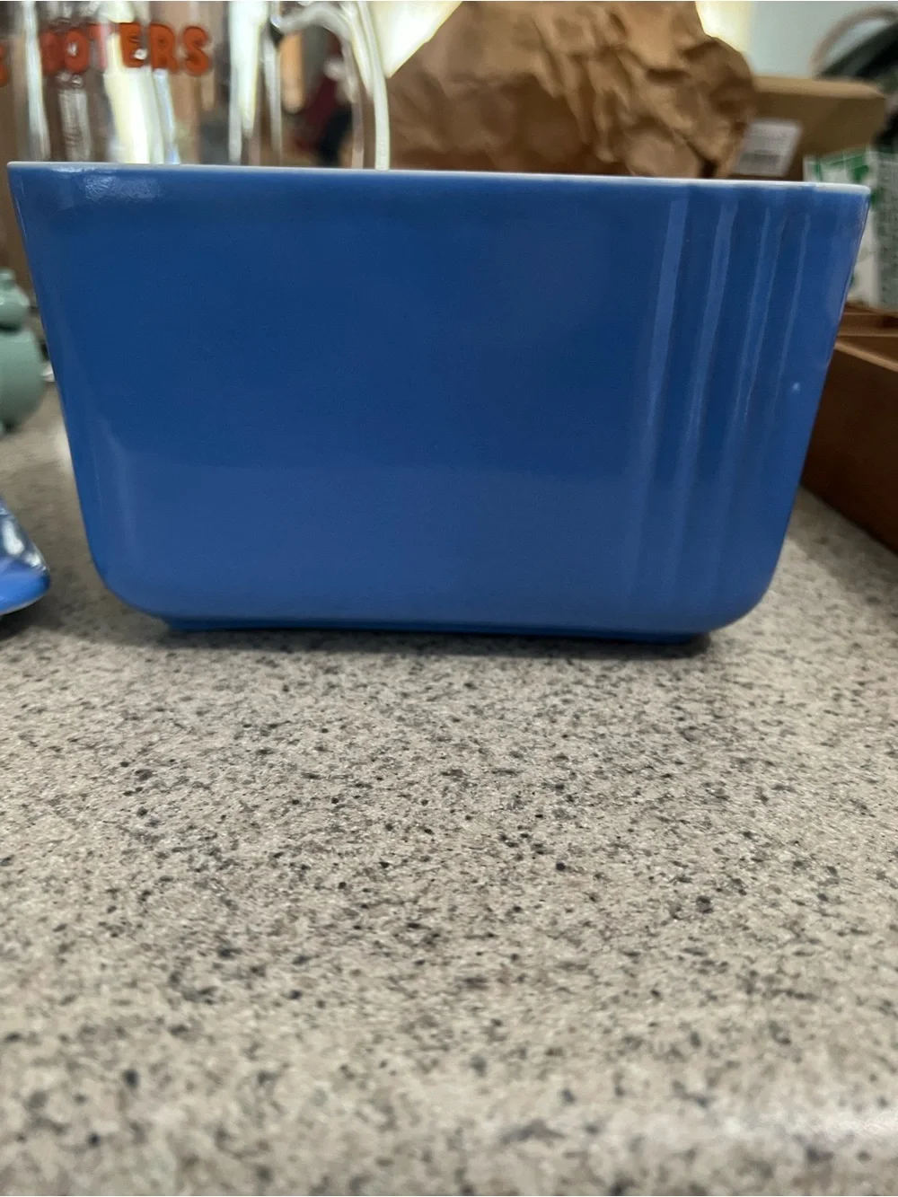 Westinghouse by The Hall China Co. glossy blue